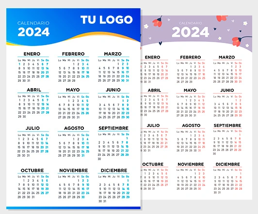 Calendarios 2024